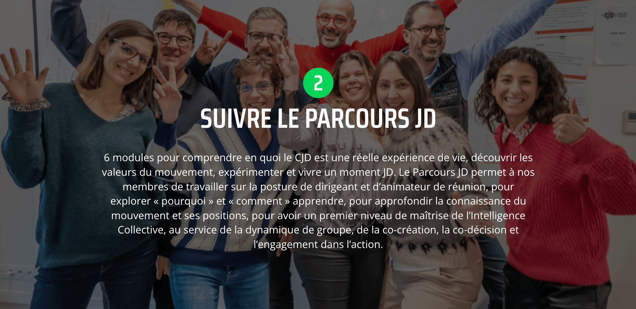 SUIVRE LE PARCOURS JD